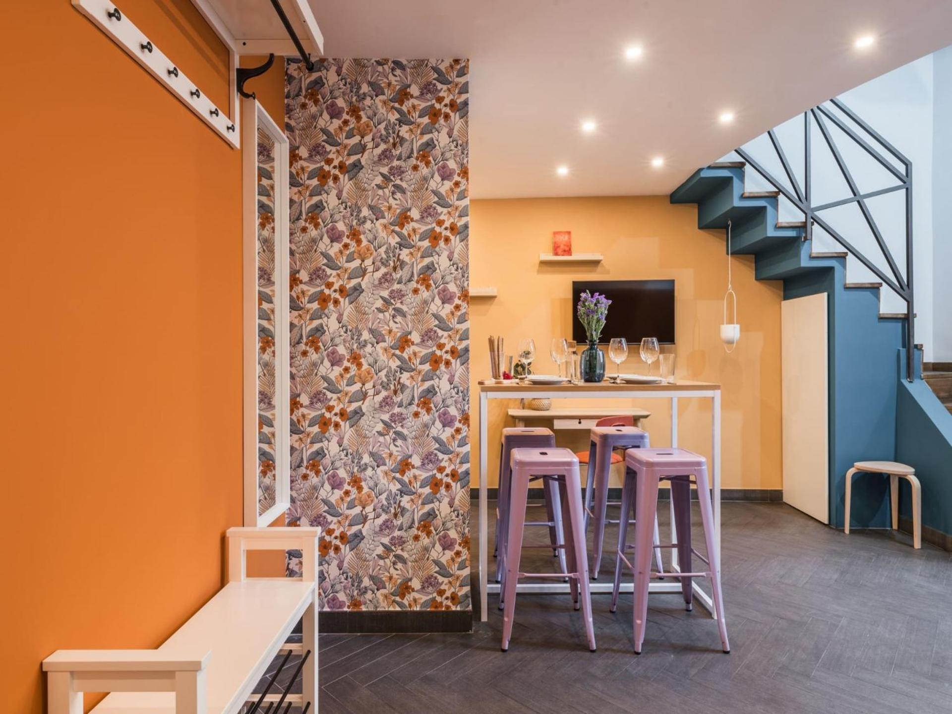 The Rent - Colorful Loft In Trastevere Area * Rom